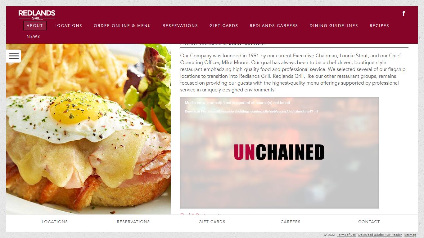 Redlands Grill - J. Alexander's Holdings